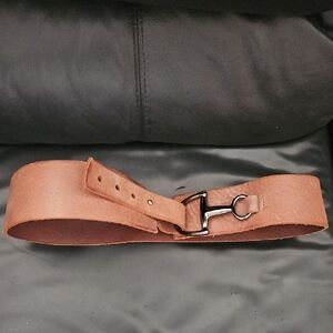 BRAVE Tamma Bridle leather belt Italian 100% leather, made in Canada Size 30